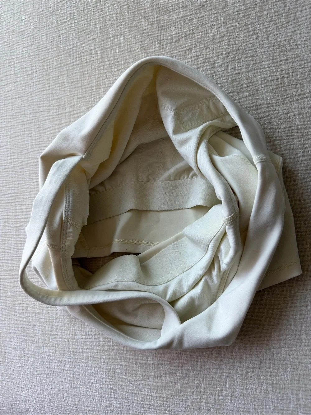 lululemon athletica cream asymmetric